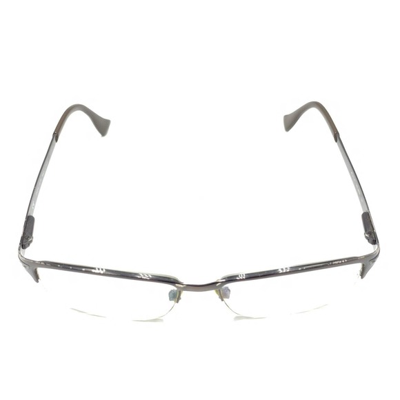 Police COL 08EP Dark Brown Metal Rectangular Half Frame Eyeglasses Frames 135 - Picture 2 of 12